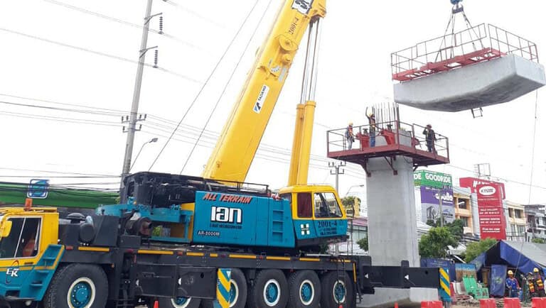 เช่ารถเครน 200 ตัน พร้อมคนขับ รายวัน-รายเดือน | EK CRANE