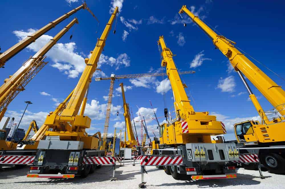 Mobile cranes for rent