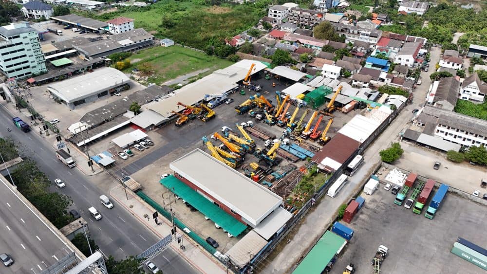 รถเครนที่บริษัทเช่ารถเครน EK CRANE พร้อมให้บริการทั่วประเทศ